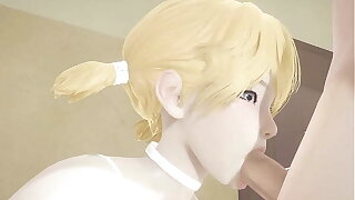 Yaoi Femboy - Cole blowjob and fucked by catboy femboy - Sissy crossdress Japanese Asian Manga Anime Game Porn Well-pleased