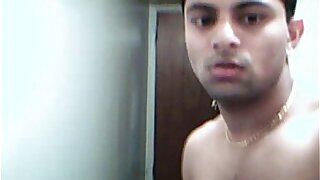 Indian gay seduction and jerk off cam show