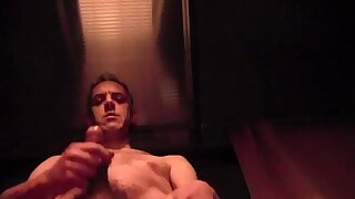 MY FIRST NIGHTTIME CUMSHOT Alfresco IN PUBLIC - HOMEMADE NAKED MATURE AMATEUR SOLO MALE HARD AND HAIRY COCK - THANKS FOR WATCHING, LIKE, COMMENT AND VOTE, HELLO!